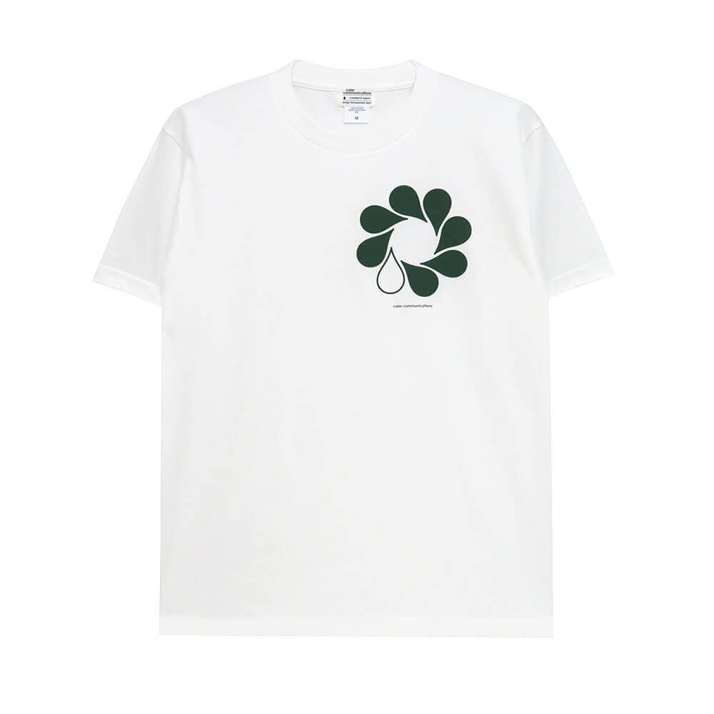COLOR COMMUNICATIONS T-SHIRT カラーコミュニケーションズ Tシャツ RE-SYMBOL 2012 WHITE スケートボード スケボー 