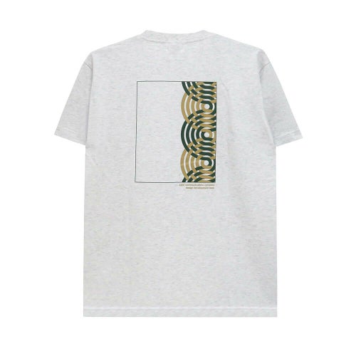 COLOR COMMUNICATIONS T-SHIRT カラーコミュニケーションズ Tシャツ RE-HALF STROKE FLAME 2011 ASH スケートボード スケボー 