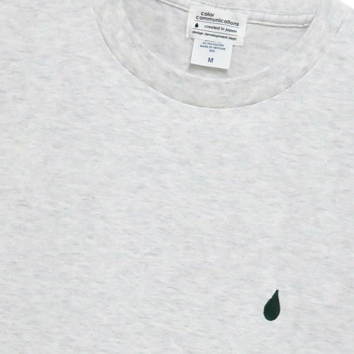 COLOR COMMUNICATIONS T-SHIRT カラーコミュニケーションズ Tシャツ RE-HALF STROKE FLAME 2011 ASH スケートボード スケボー 2