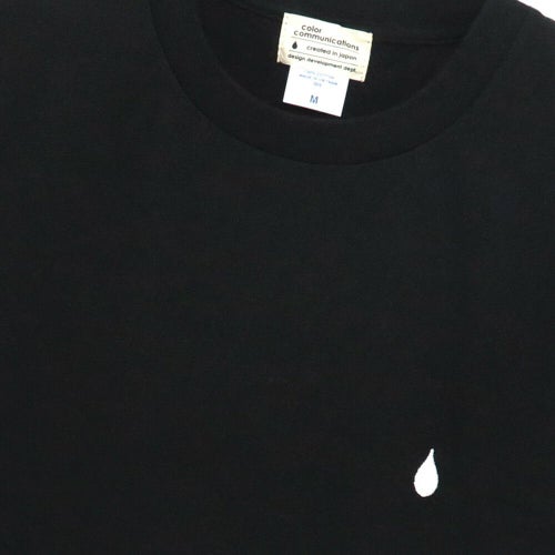 COLOR COMMUNICATIONS T-SHIRT カラーコミュニケーションズ Tシャツ RE-HALF STROKE FLAME 2011 BLACK スケートボード スケボー 2