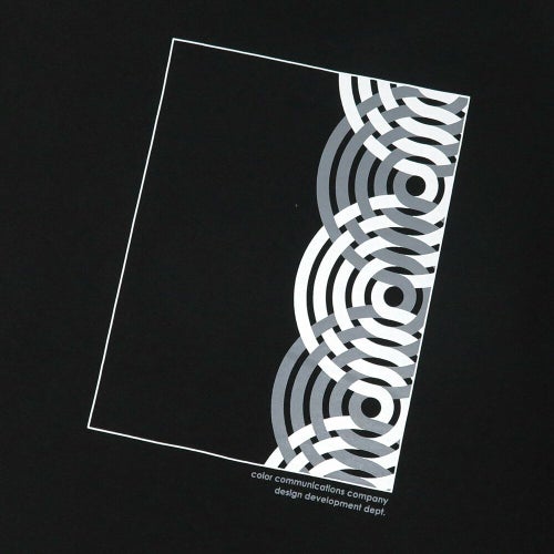 COLOR COMMUNICATIONS T-SHIRT カラーコミュニケーションズ Tシャツ RE-HALF STROKE FLAME 2011 BLACK スケートボード スケボー 4