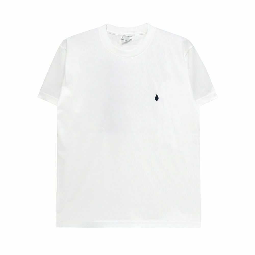 COLOR COMMUNICATIONS T-SHIRT カラーコミュニケーションズ Tシャツ RE-HALF STROKE FLAME 2011 WHITE スケートボード スケボー 1