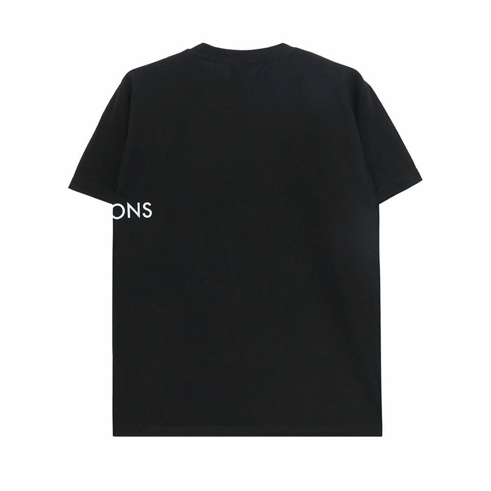 COLOR COMMUNICATIONS T-SHIRT カラーコミュニケーションズ Tシャツ RE-CROSS LETTERS 2008 BLACK スケートボード スケボー 1