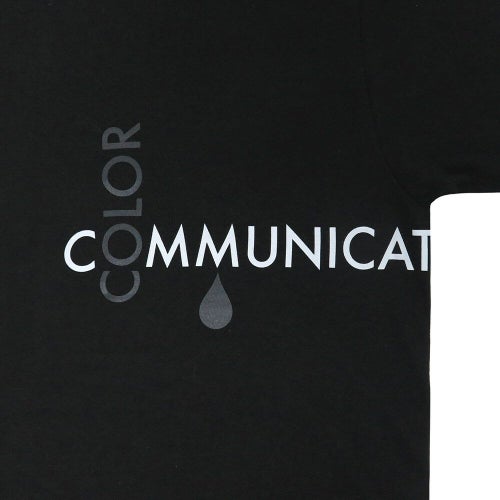 COLOR COMMUNICATIONS T-SHIRT カラーコミュニケーションズ Tシャツ RE-CROSS LETTERS 2008 BLACK スケートボード スケボー 2