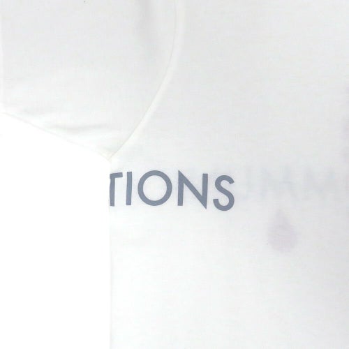 COLOR COMMUNICATIONS T-SHIRT カラーコミュニケーションズ Tシャツ RE-CROSS LETTERS 2008 WHITE スケートボード スケボー 3
