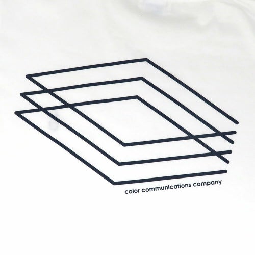 COLOR COMMUNICATIONS T-SHIRT カラーコミュニケーションズ Tシャツ 3C DIAMONDS WHITE スケートボード スケボー 4