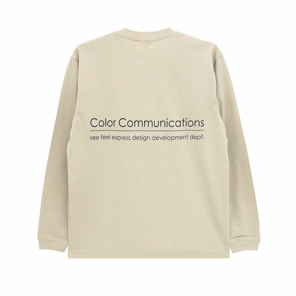 COLOR COMMUNICATIONS LONG SLEEVE カラーコミュニケーションズ ロングスリーブTシャツ RE-LETTER 2012 STONE スケートボード スケボー 
