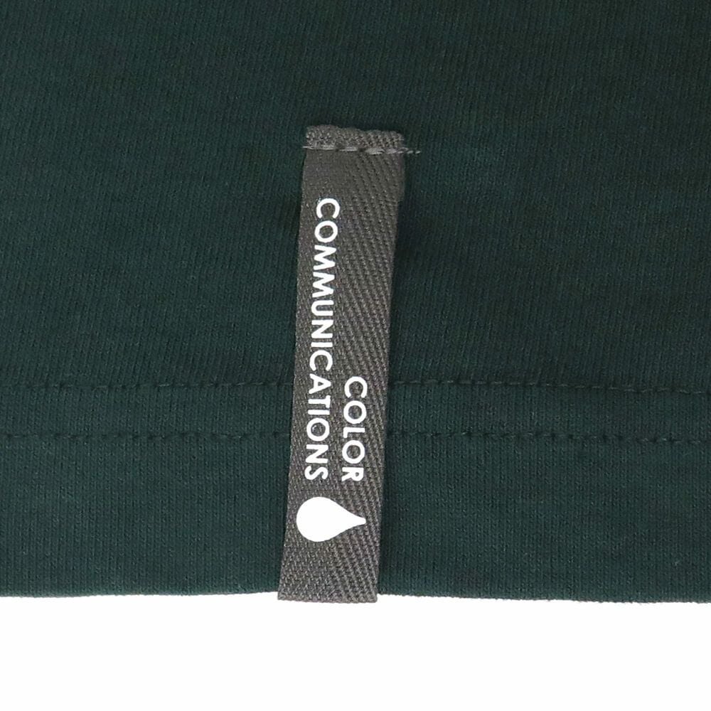 COLOR COMMUNICATIONS LONG SLEEVE カラーコミュニケーションズ ロングスリーブTシャツ RE-LETTER 2012 DARK GREEN スケートボード スケボー 4