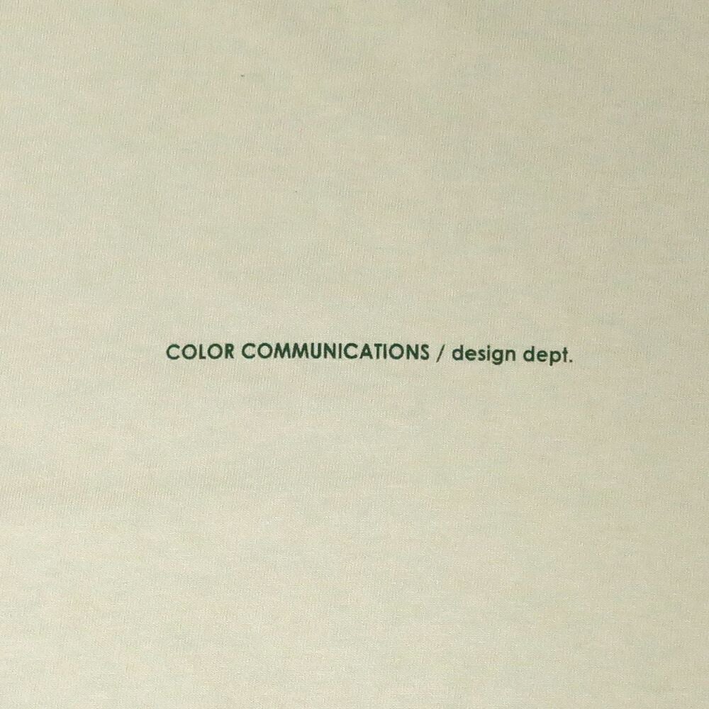 COLOR COMMUNICATIONS LONG SLEEVE カラーコミュニケーションズ 7分袖Tシャツ WAWA OWL EMB LETTER STONE スケートボード スケボー 3