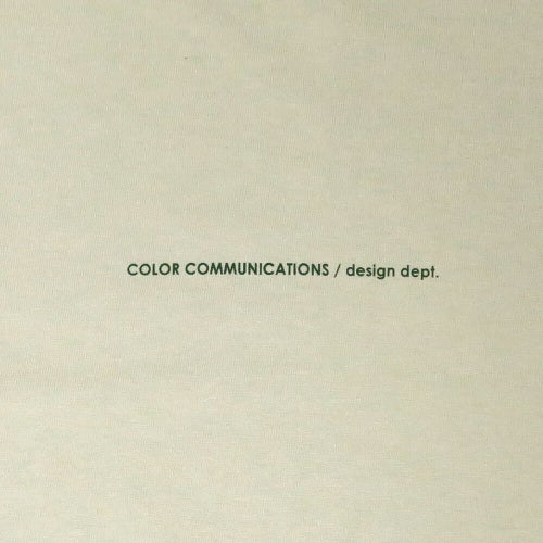 COLOR COMMUNICATIONS LONG SLEEVE カラーコミュニケーションズ 7分袖Tシャツ WAWA OWL EMB LETTER STONE スケートボード スケボー 3