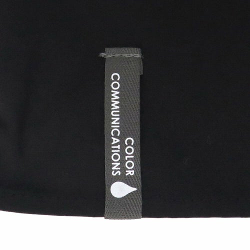 COLOR COMMUNICATIONS SHORT SLEEVE SHIRTS カラーコミュニケーションズ 半袖シャツ DRIP EMB TC TWILL BLACK スケートボード スケボー 4