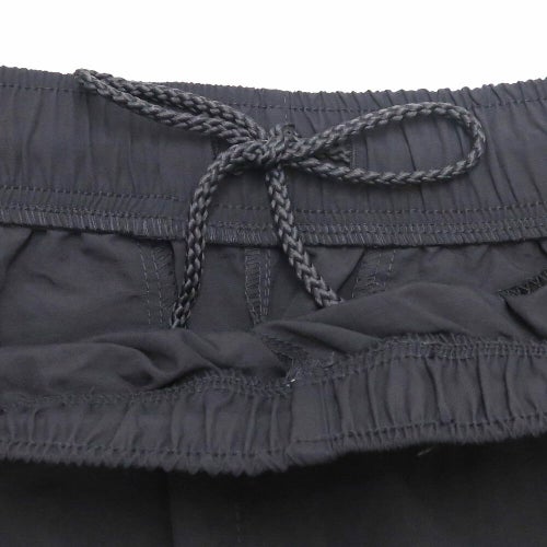 COLOR COMMUNICATIONS PANTS カラーコミュニケーションズ パンツ ジーンズ DRIP EMB LETTER NYLON CHARCOAL スケートボード スケボー 2