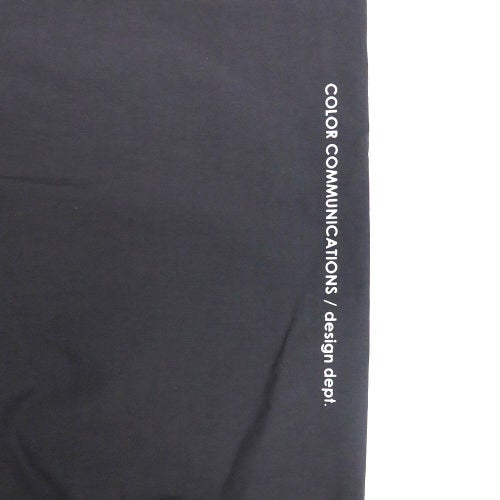 COLOR COMMUNICATIONS PANTS カラーコミュニケーションズ パンツ ジーンズ DRIP EMB LETTER NYLON CHARCOAL スケートボード スケボー 5