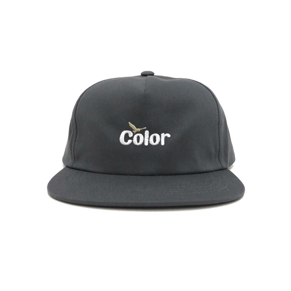 COLOR COMMUNICATIONS CAP カラーコミュニケーションズ キャップ WAWA OWL EMB UNSTRUCTURED CHARCOAL スケートボード スケボー 1