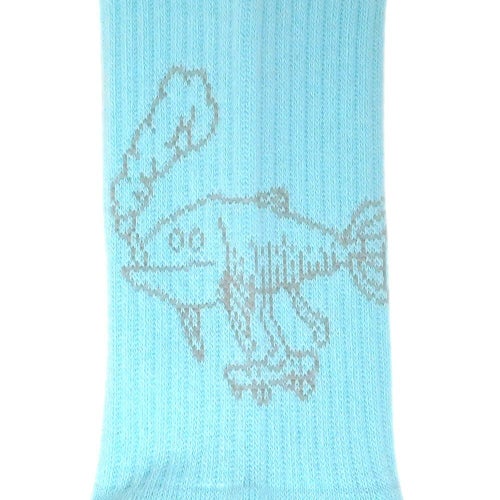 CHAOS FISHING CLUB SOCKS カオスフィッシングクラブ ソックス 靴下 1 PAC OSAKANAKUN ICE GREEN スケートボード スケボー 4