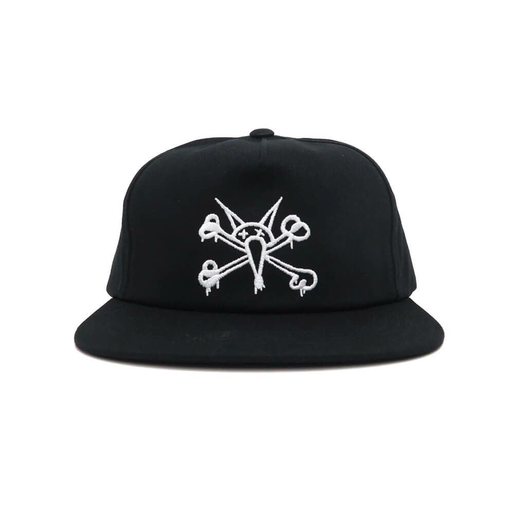 POWELL PERALTA CAP パウエルペラルタ キャップ VATO RAT SNAPBACK BLACK スケートボード スケボー 1