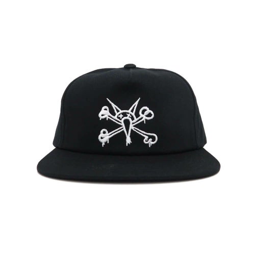 POWELL PERALTA CAP パウエルペラルタ キャップ VATO RAT SNAPBACK BLACK スケートボード スケボー 1