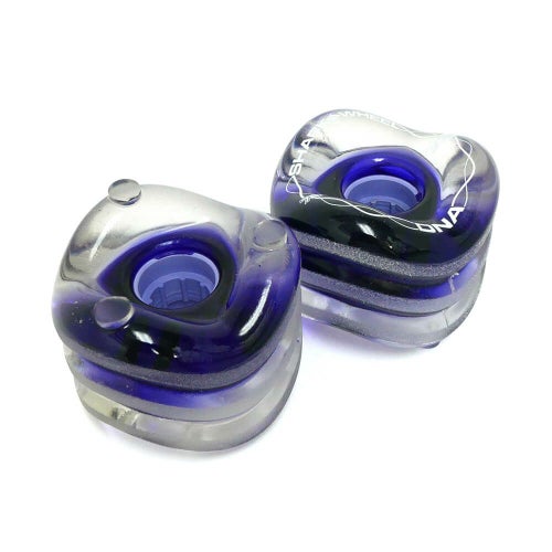 SHARK WHEEL シャークウィール ソフトウィール（クルーザー） DNA（78A）CLEAR PURPLE HUB 72mm スケートボード スケボー 2