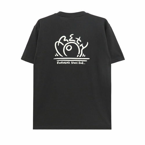 ARETH T-SHIRT アース Tシャツ SUN LOGO SUMI BLACK スケートボード スケボー 