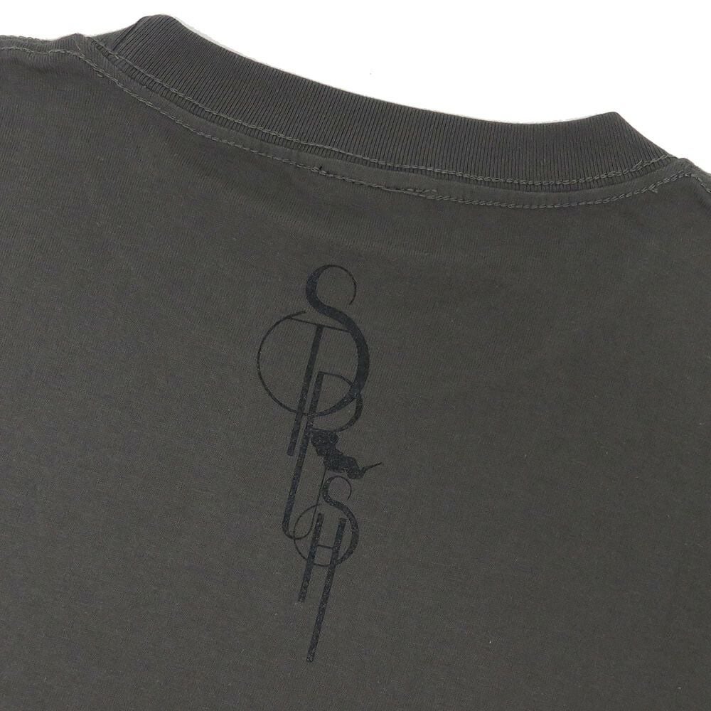 STRUSH T-SHIRT ストラッシュ Tシャツ SMOKE LOGO HAZY BLACK スケートボード スケボー 3