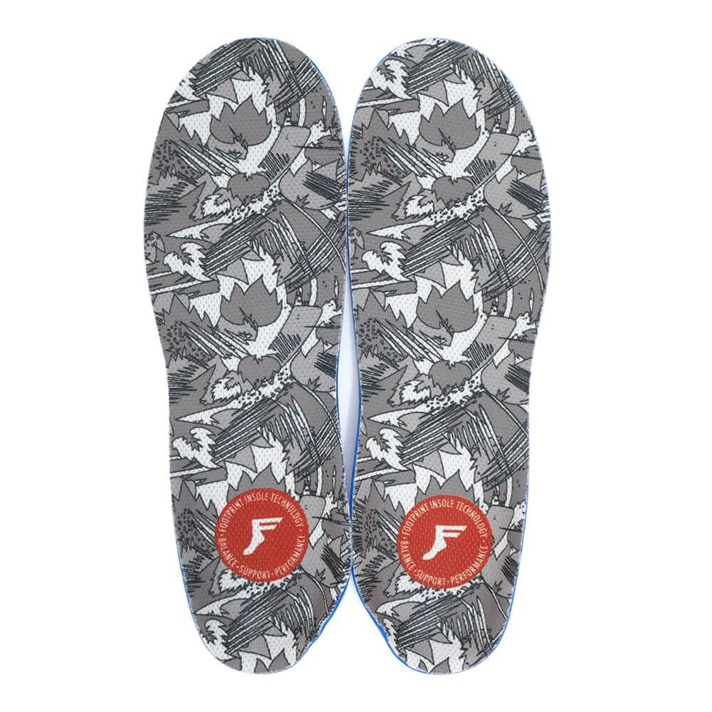脅威の衝撃吸収 FOOTPRINT INSOLE フットプリント インソール KINGFOAM