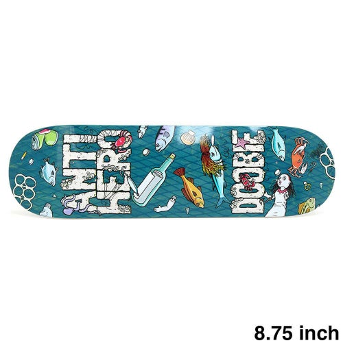 ANTIHERO DECK アンチヒーロー デッキ VICTOR PELLEGRIN（DOOBIE）CATCH OF THE DAY EMERALD STAIN 8.75 スケートボード スケボー 1
