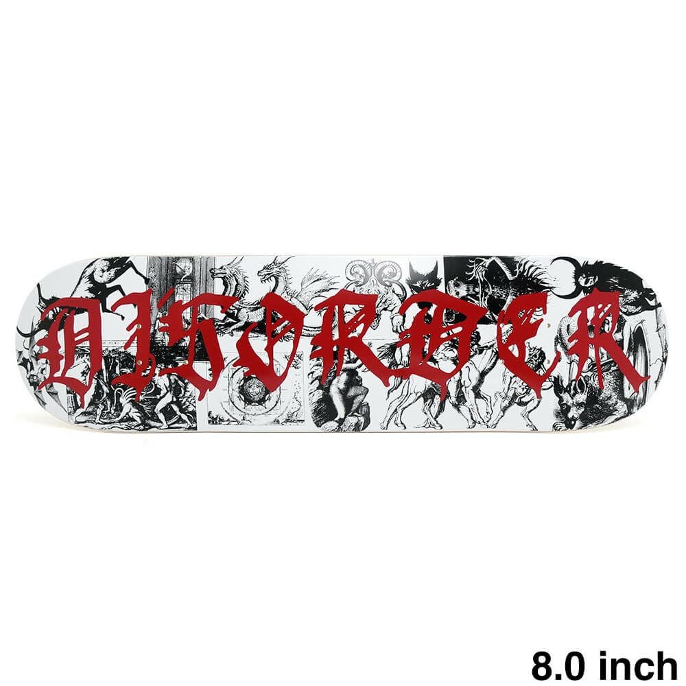 DISORDER DECK ディスオーダー デッキ TEAM BEAST 8.0 スケートボード スケボー 1