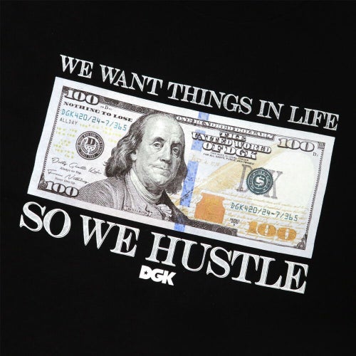 DGK T-SHIRT ディージーケー Tシャツ ASSET BLACK 2