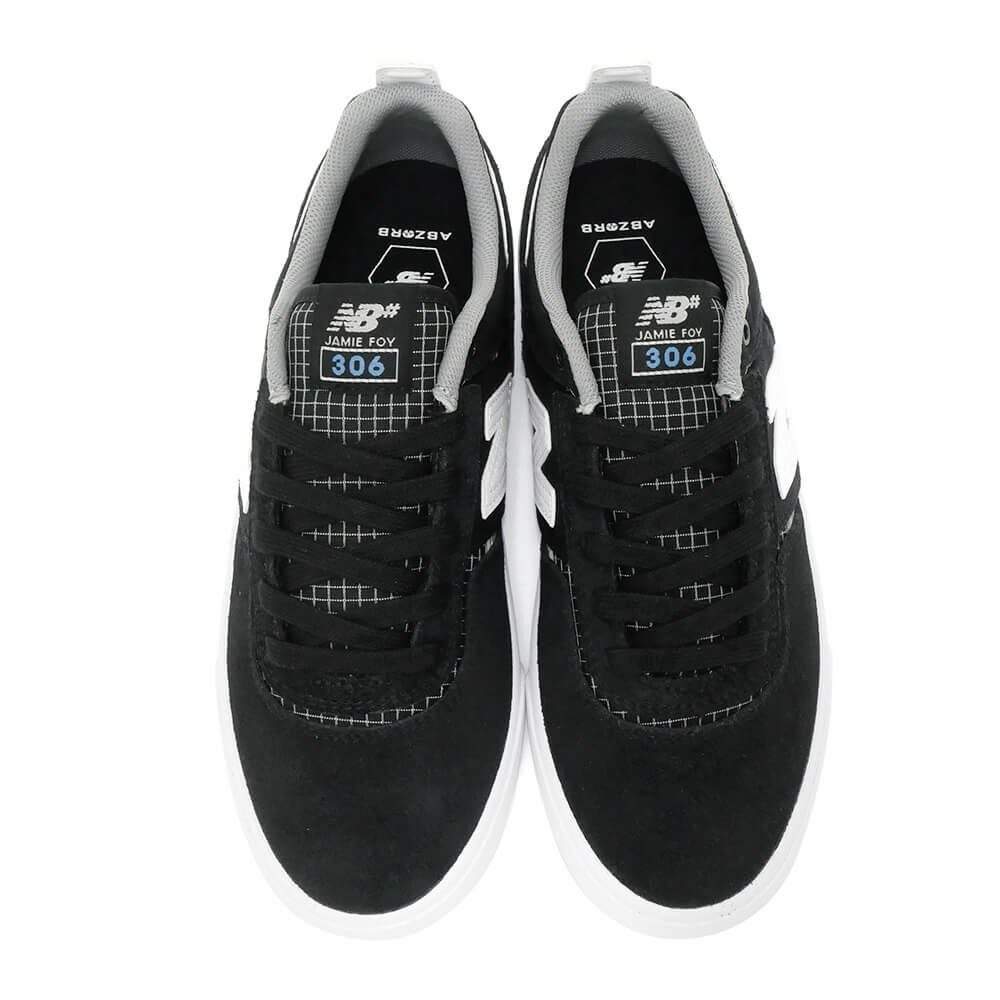 NEW BALANCE NUMERIC SHOES ニューバランス ヌメリック シューズ スニーカー JAMIE FOY 306 NM306GRD BLACK/WHITE/GREY スケートボード スケボー 2