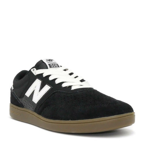 NEW BALANCE NUMERIC SHOES ニューバランス ヌメリック シューズ スニーカー BRANDON WESTGATE 508 NM508SBA BLACK/WHITE/GUM スケートボード スケボー 1