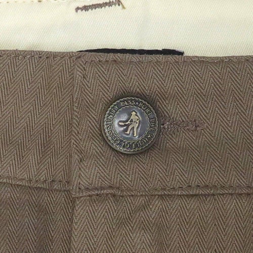 PASS~PORT PANTS パスポート パンツ ジーンズ HERRINGBONE LEAGUES CLUB LIGHT BROWN スケートボード スケボー 2