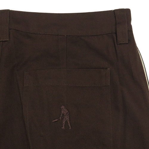PASS~PORT SHORTS パスポート ショーツ LEAGUES CLUB SHORT R41 BROWN スケートボード スケボー 4