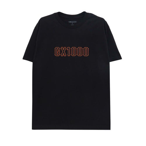 GX1000 T-SHIRT ジーエックス1000 Tシャツ GIANTS BLACK スケートボード スケボー 