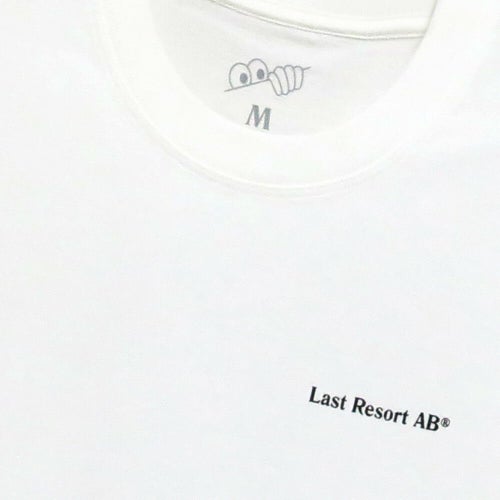 LAST RESORT AB T-SHIRT ラストリゾートエービー Tシャツ ATLAS MONOGRAM WHITE/BLACK スケートボード スケボー 2