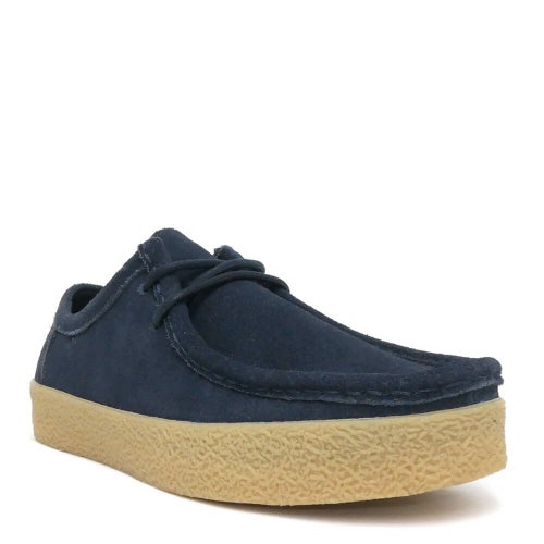 LAST RESORT AB SHOES ラストリゾートエービー シューズ スニーカー VM006 MOC SUEDE LO DARK NAVY/GUM スケートボード スケボー 1