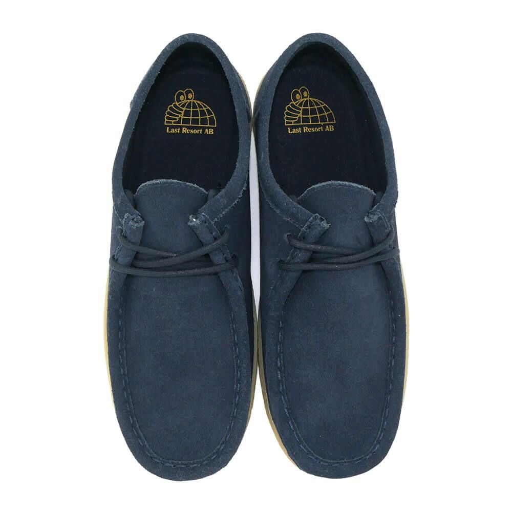 LAST RESORT AB SHOES ラストリゾートエービー シューズ スニーカー VM006 MOC SUEDE LO DARK NAVY/GUM スケートボード スケボー 3