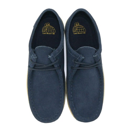 LAST RESORT AB SHOES ラストリゾートエービー シューズ スニーカー VM006 MOC SUEDE LO DARK NAVY/GUM スケートボード スケボー 3