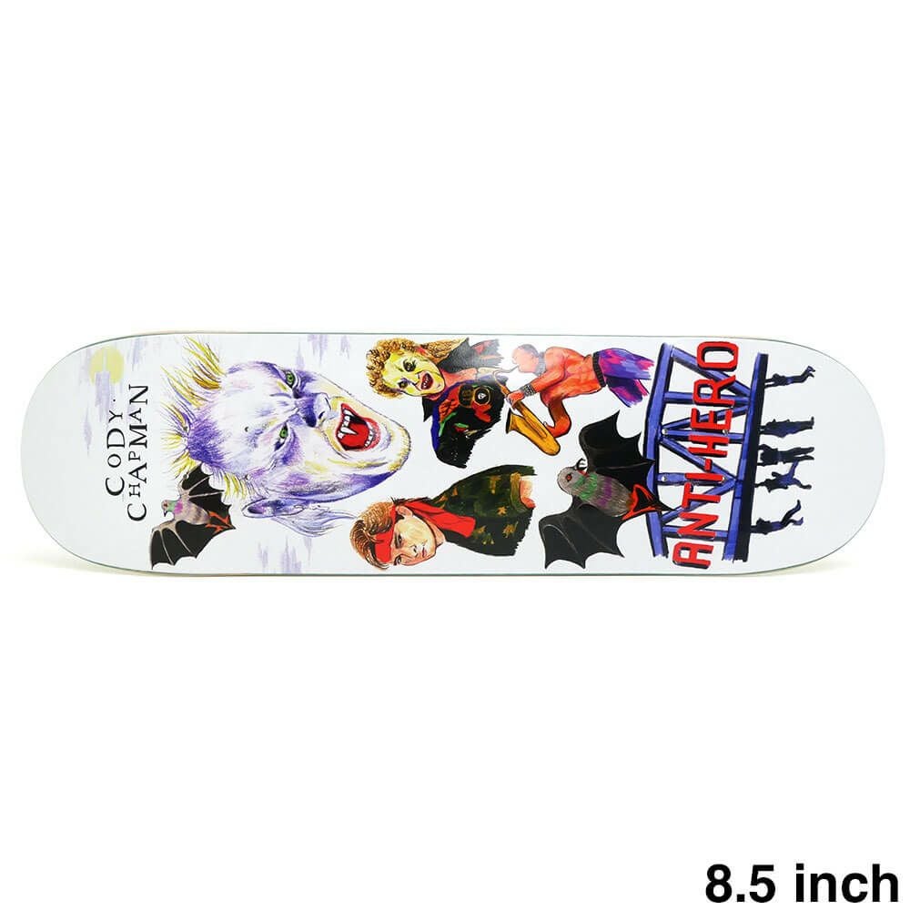 ANTIHERO DECK アンチヒーロー デッキ CODY CHAPMAN STILL BELIEVE 8.5