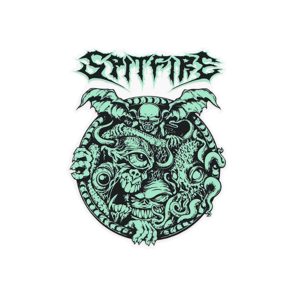 SPITFIRE STICKER スピットファイヤー ステッカー DEMON GATE スケートボード スケボー