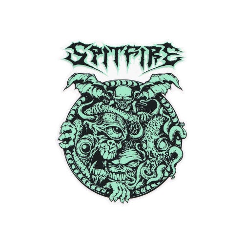 SPITFIRE STICKER スピットファイヤー ステッカー DEMON GATE スケートボード スケボー