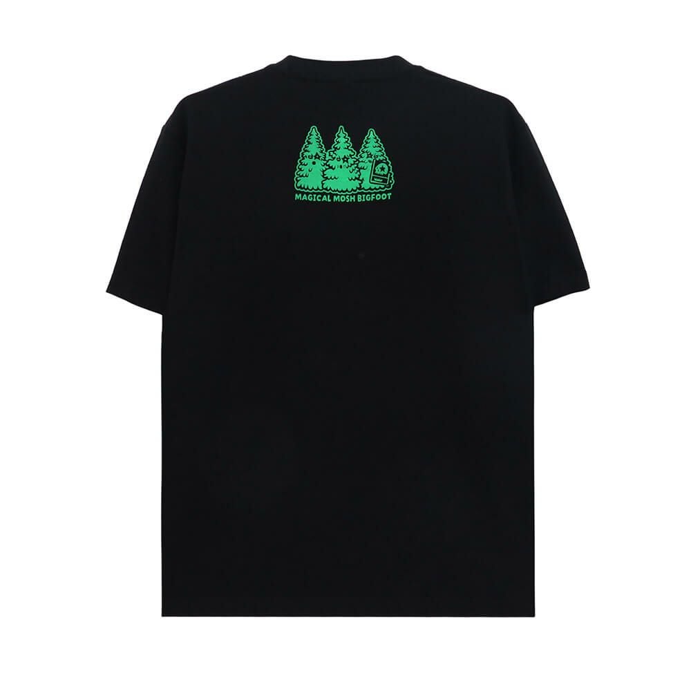 MAGICAL MOSH MISFITS T-SHIRT マジカルモッシュミスフィッツ Tシャツ MAGICAL MOSH BIGFOOT BLACK/BLUE スケートボード スケボー 1
