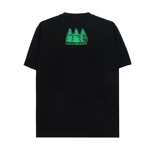 MAGICAL MOSH MISFITS T-SHIRT マジカルモッシュミスフィッツ Tシャツ MAGICAL MOSH BIGFOOT BLACK/BLUE スケートボード スケボー 1