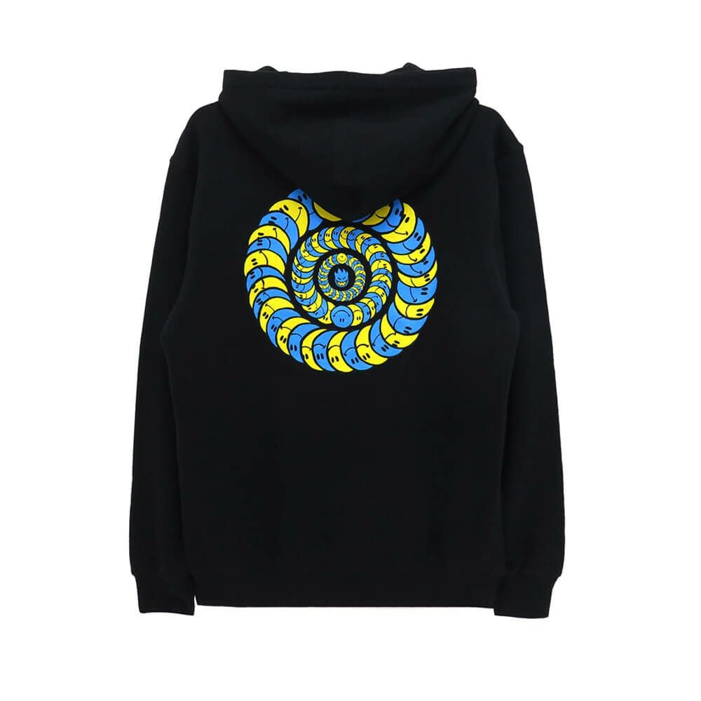 SPITFIRE HOOD スピットファイヤー パーカー HAPPY CLASSIC BLACK スケートボード スケボー 