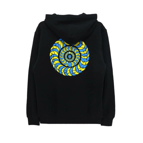 SPITFIRE HOOD スピットファイヤー パーカー HAPPY CLASSIC BLACK スケートボード スケボー 