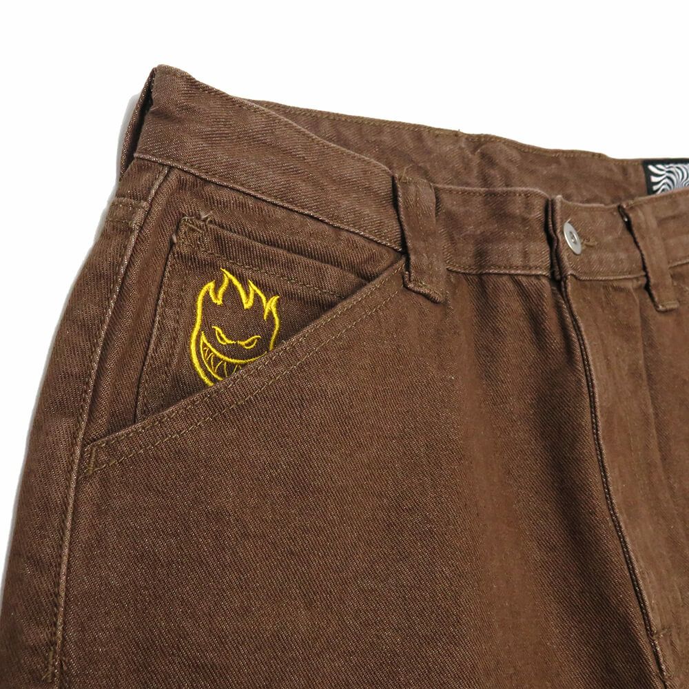 SPITFIRE SHORTS スピットファイヤー ショーツ BIGHEAD DENIM BROWN