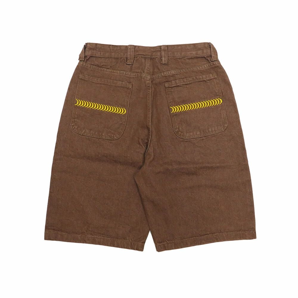 SPITFIRE SHORTS スピットファイヤー ショーツ BIGHEAD DENIM BROWN スケートボード スケボー 5