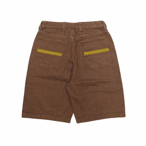 SPITFIRE SHORTS スピットファイヤー ショーツ BIGHEAD DENIM BROWN スケートボード スケボー 5