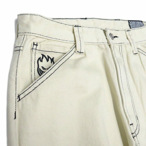 SPITFIRE JEANS スピットファイヤー パンツ ジーンズ BIGHEAD DENIM NATURAL/BLACK スケートボード スケボー 1