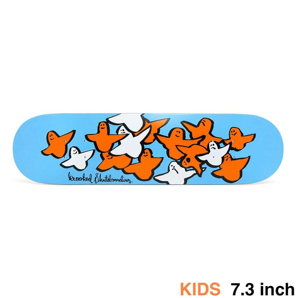 【レア未開封】KROOKED × Curtis Kulig コラボ デッキ KROOKED DECK クルキッド デッキ（子供用） TEAM BIRD 7.3 スケート