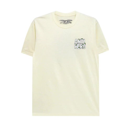ANTIHERO T-SHIRT アンチヒーロー Tシャツ TROLLS CREAM スケートボード スケボー 1